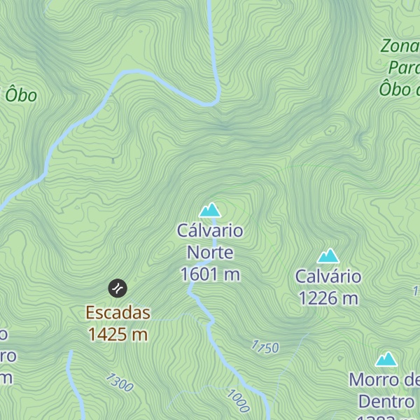 Map of Cálvario Norte