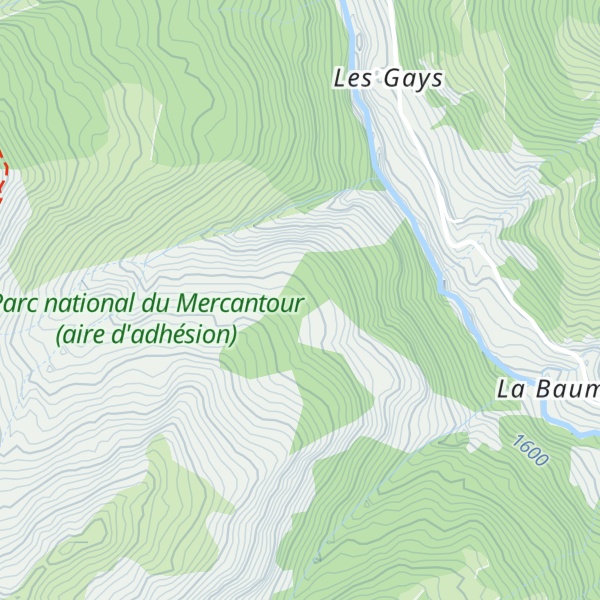 Map of Cabane pastorale de Mable