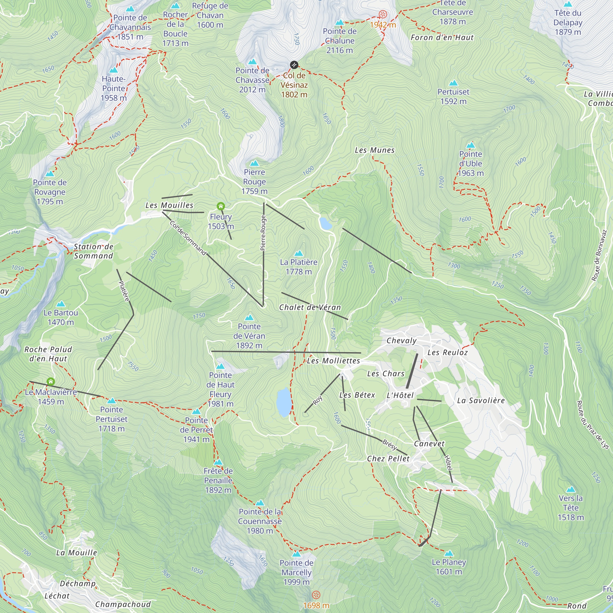 Le Yam map