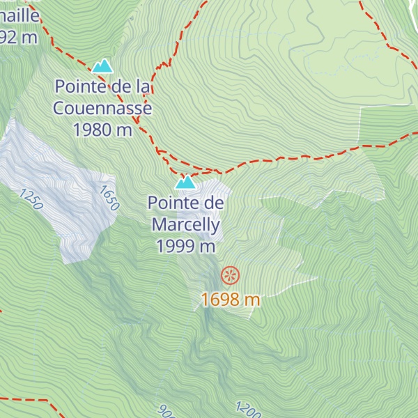 Map of Le Pélard