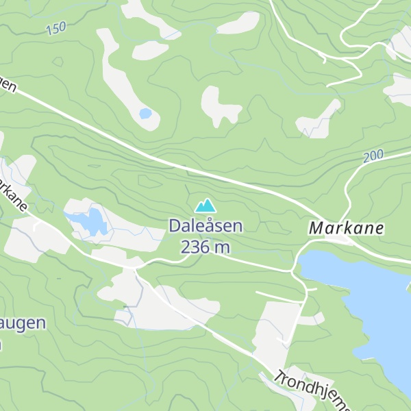 Map of Daleåsen