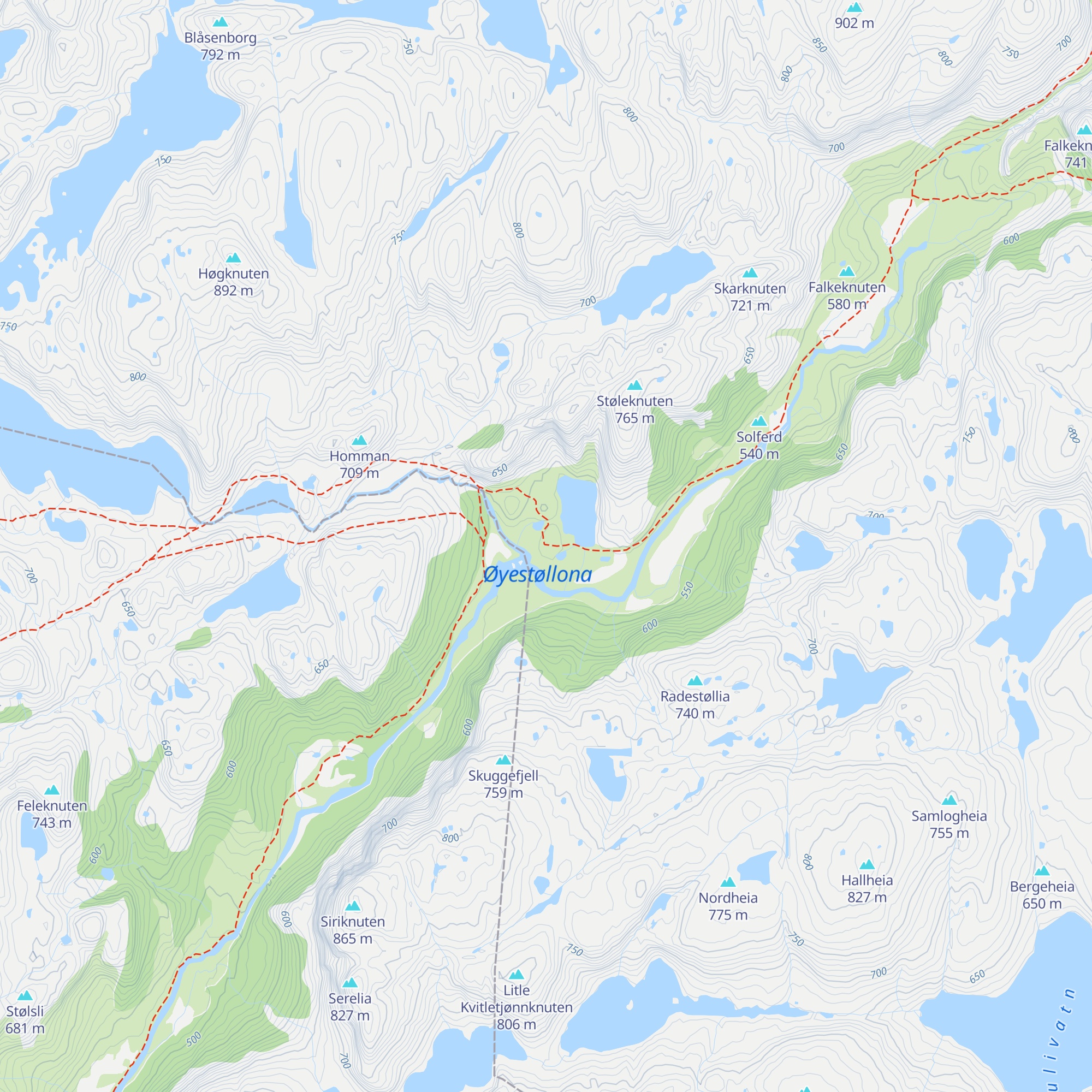 Støle map