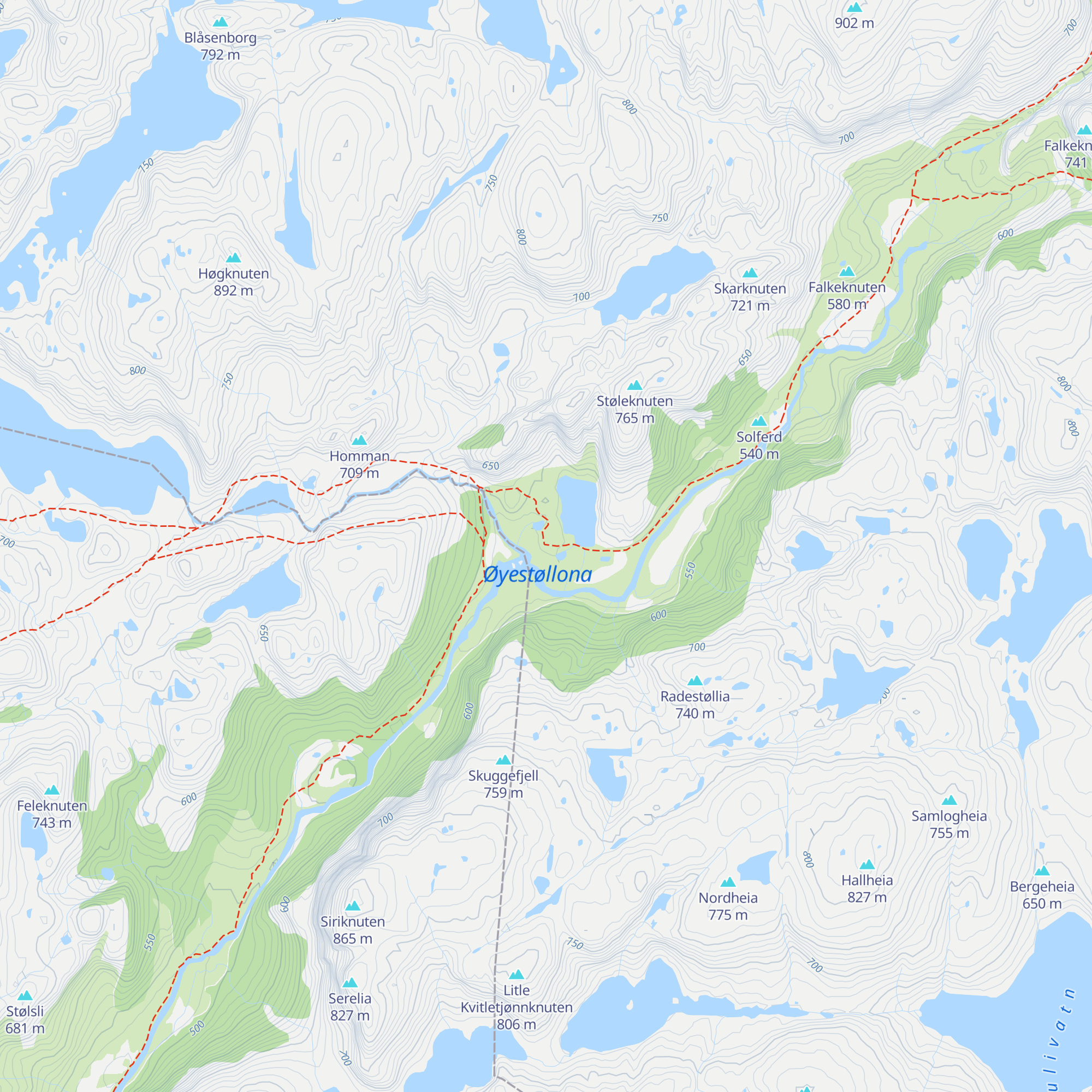 Støle map