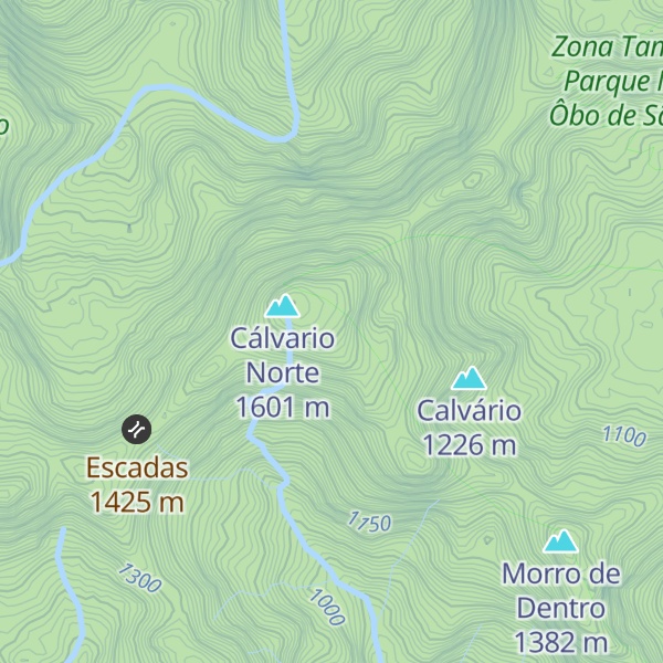 Map of Cálvario Sul