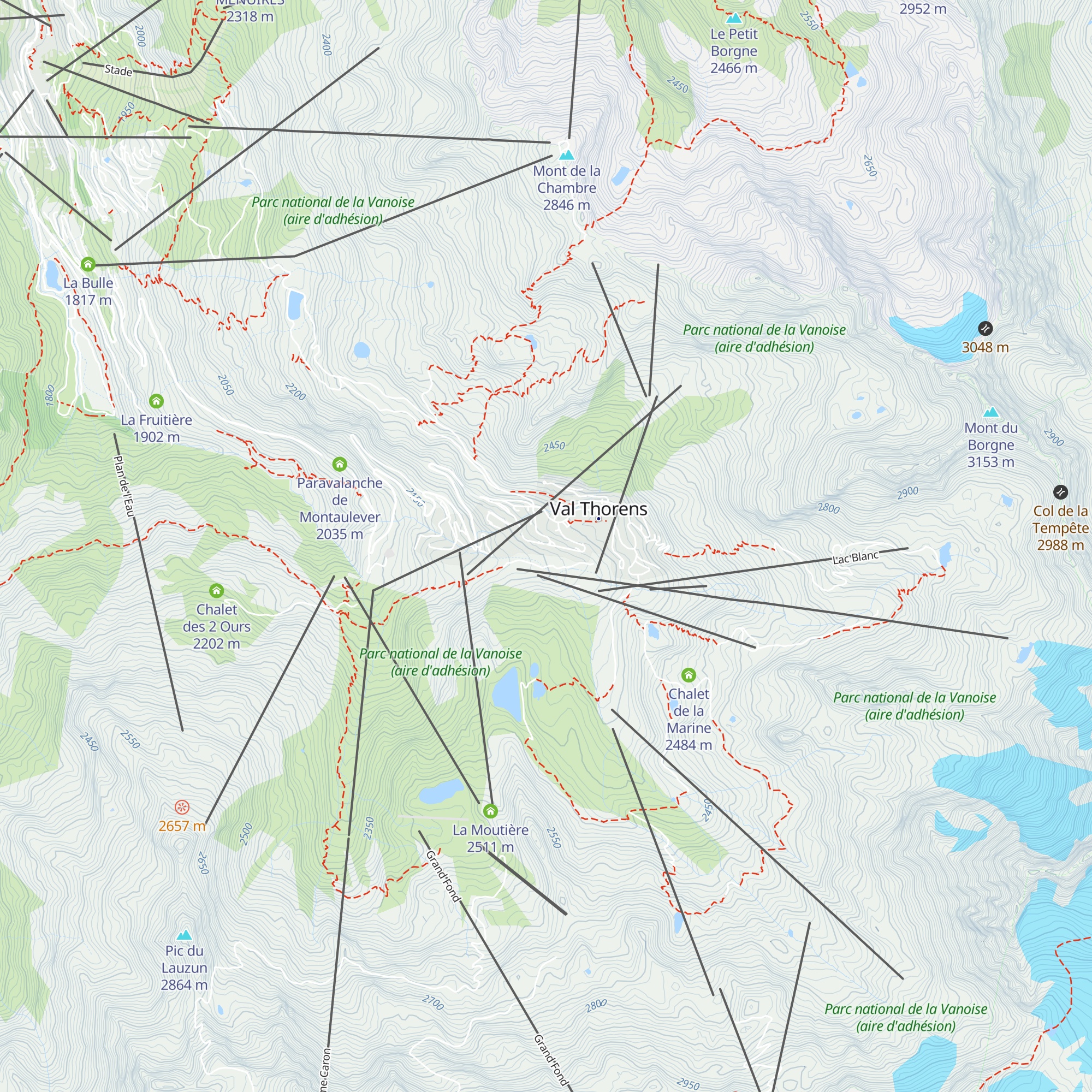 Le Chaudron Magique map