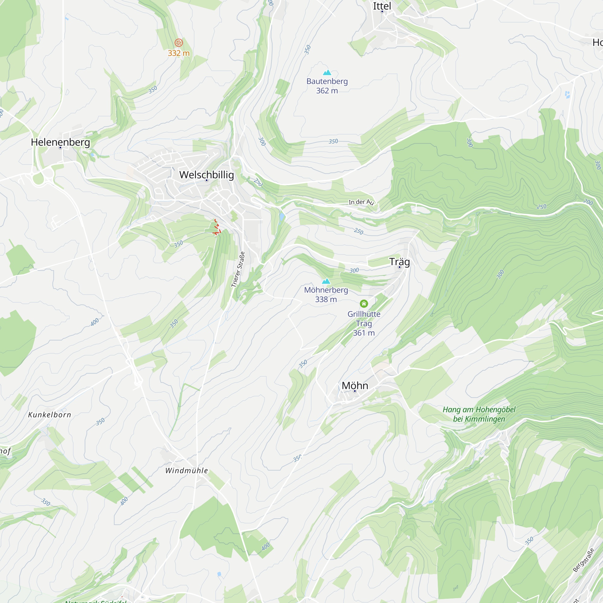 Jakobshütte map