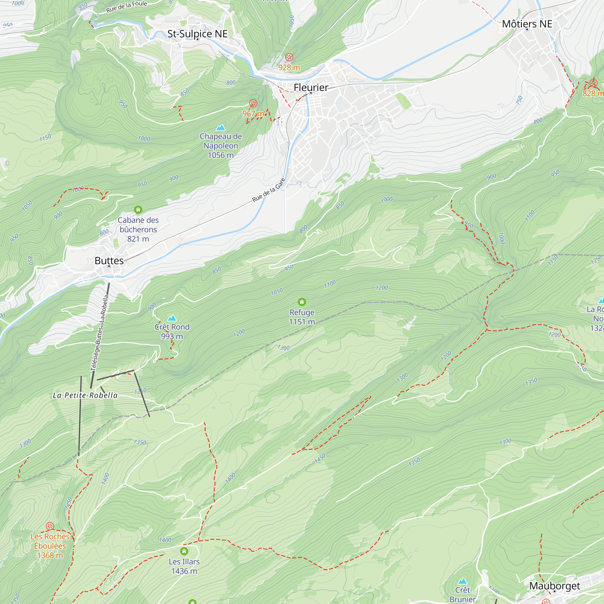 Refuge map