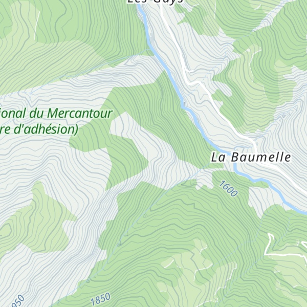 Map of Le Collet
