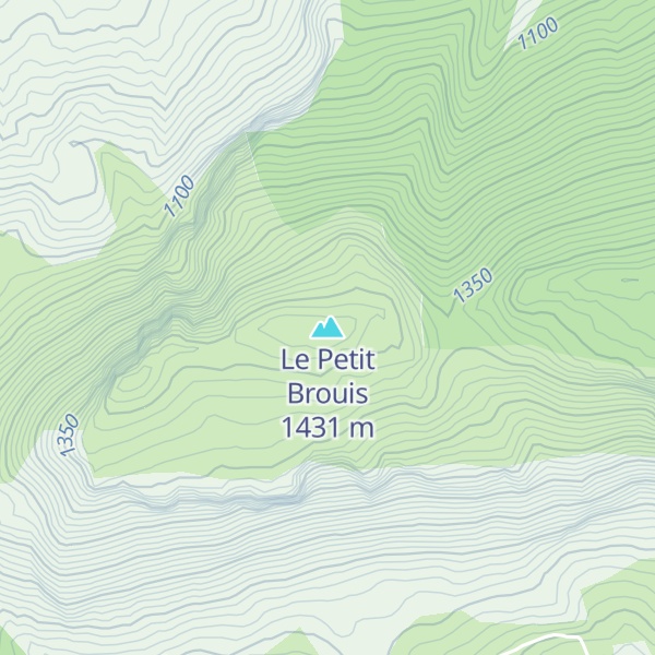 Map of Le Petit Brouis