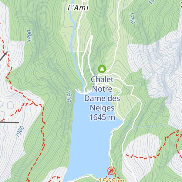 Map of Barrage de Saint-Guérin
