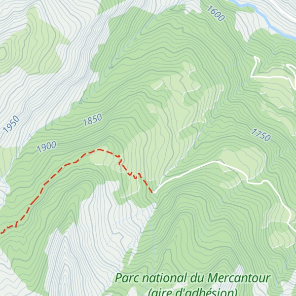 Map of Cabane de Valbinette