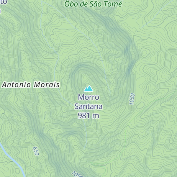 Map of Morro Santana