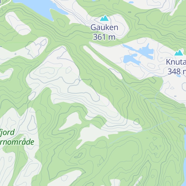 Map of Torsfjellpinkan