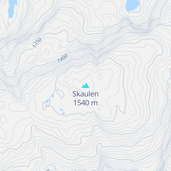 Map of Skaulen