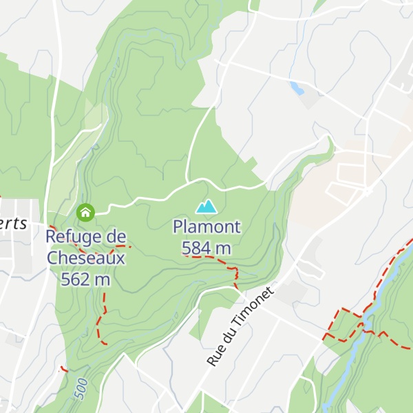 Map of Plamont