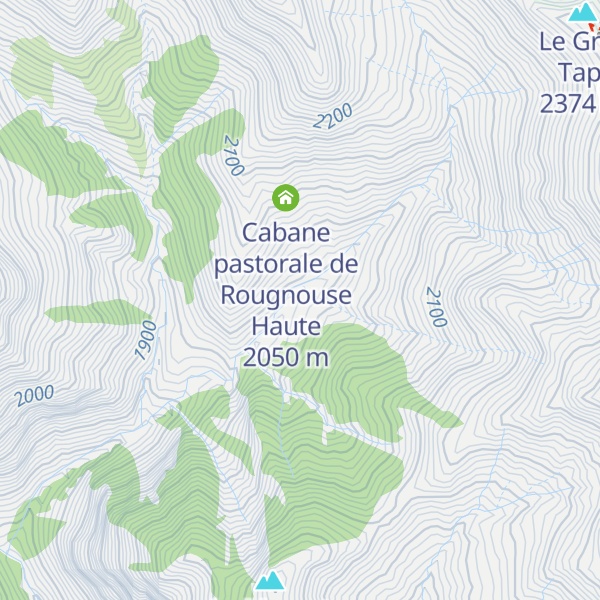 Map of Cabane du Mouret