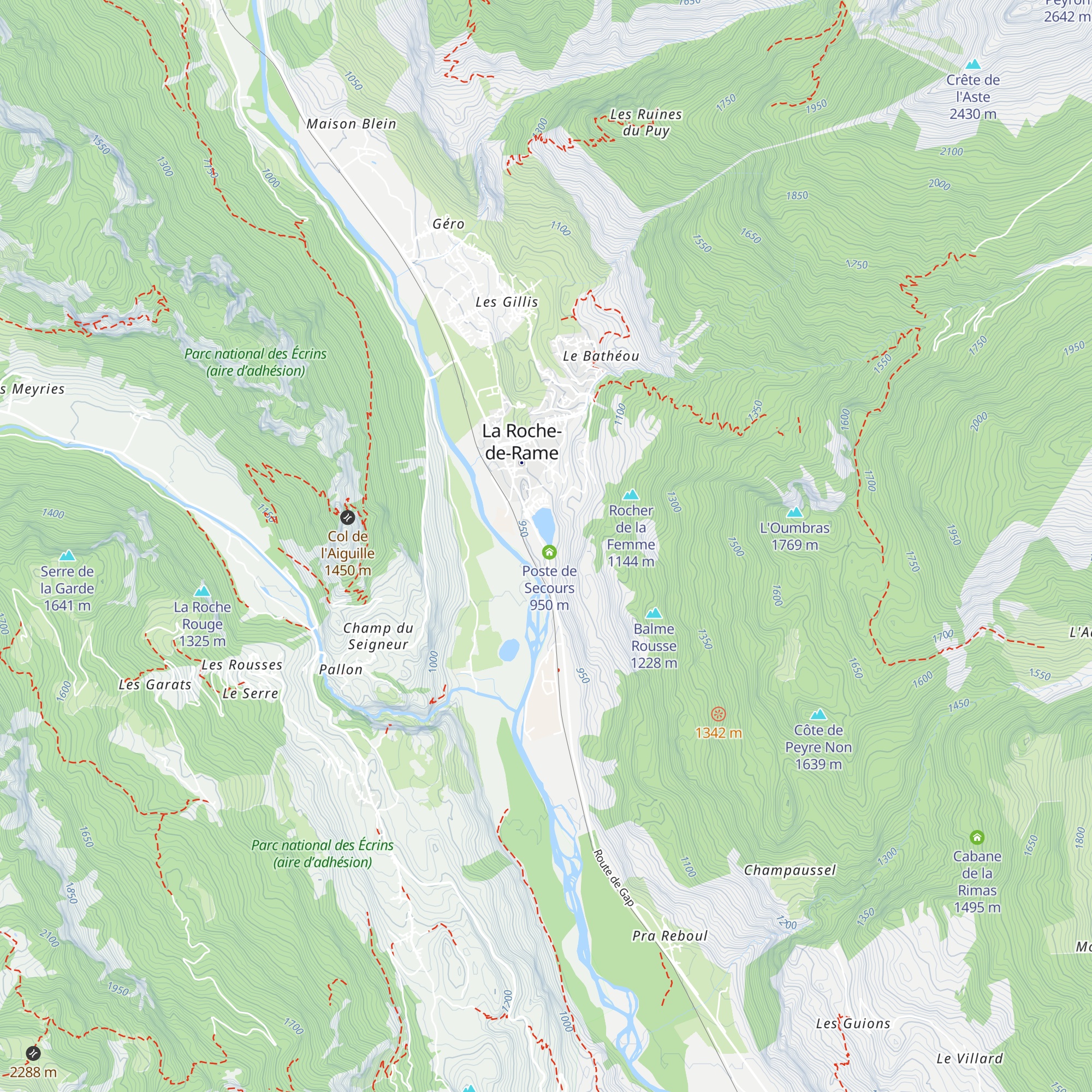 Le Micky Bar map