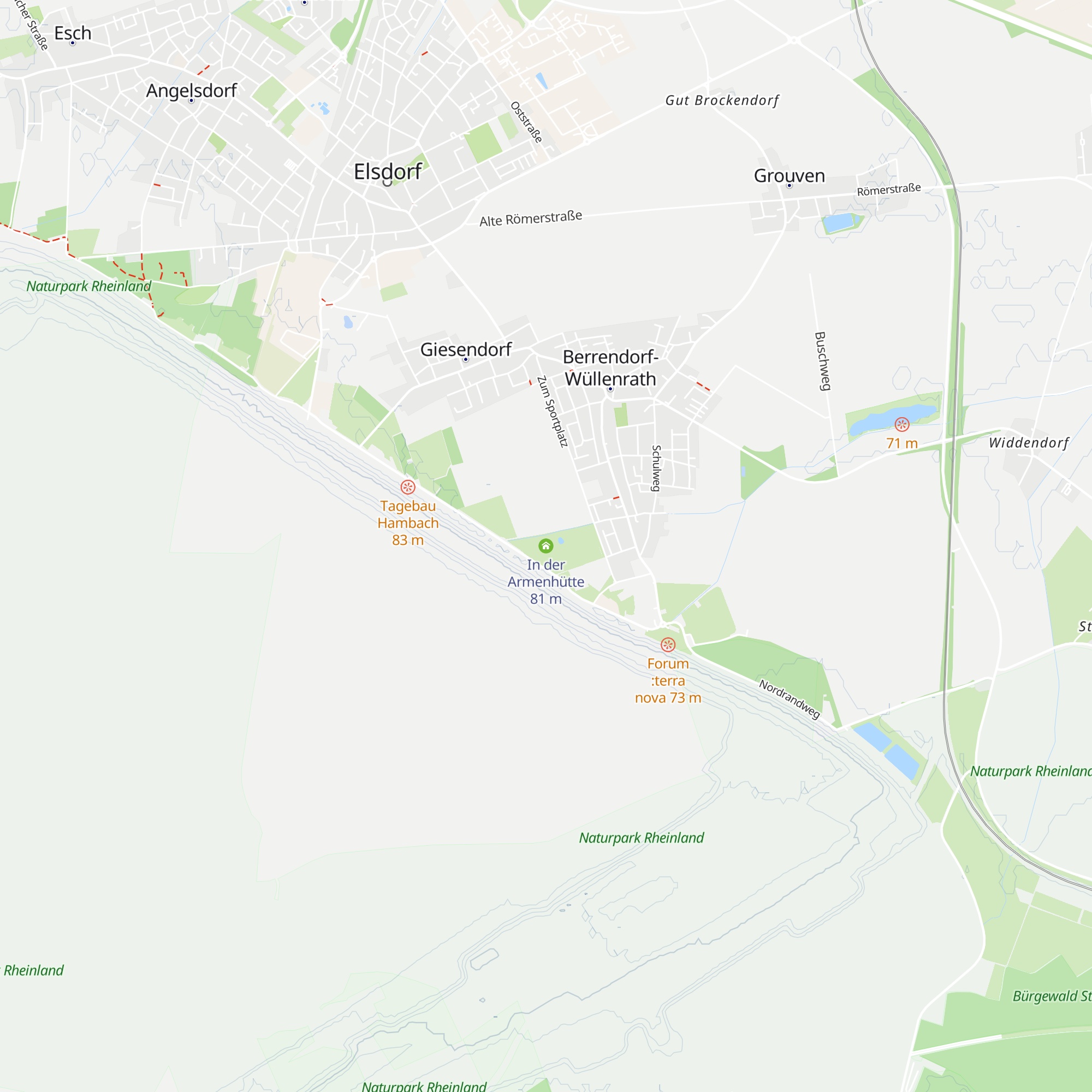 In der Armenhütte map