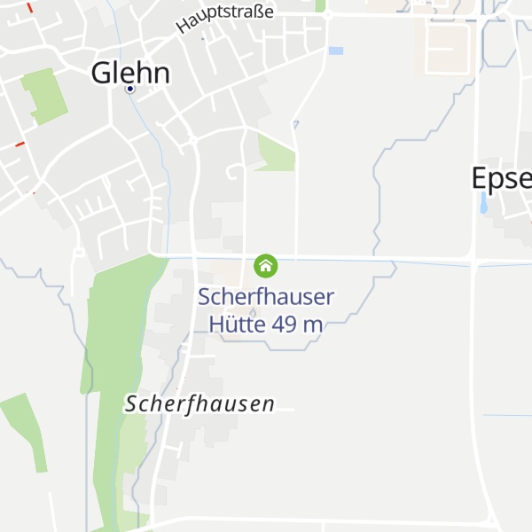 Map of Scherfhauser Hütte