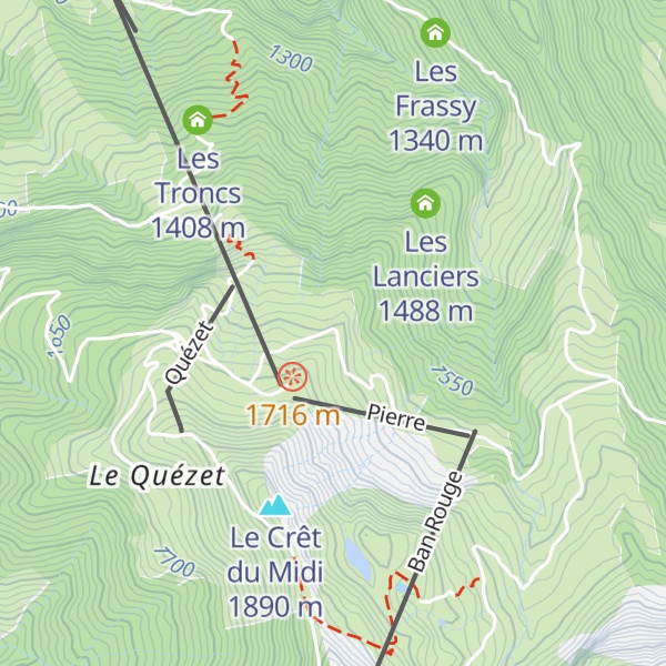 Map of Le Serasson