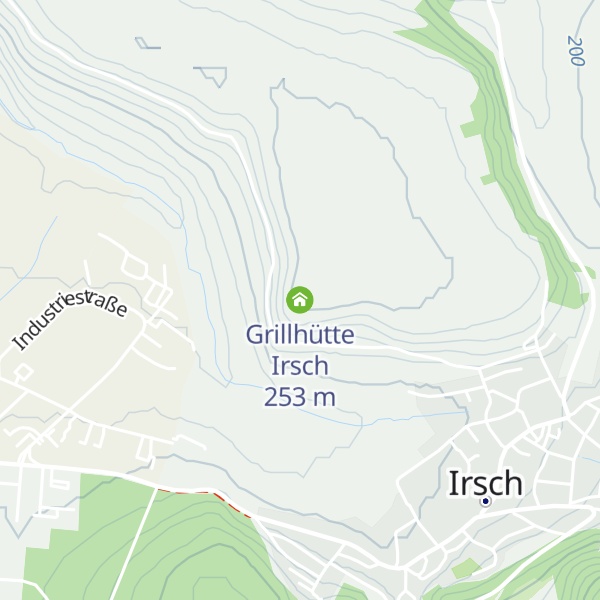 Map of Grillhütte Irsch
