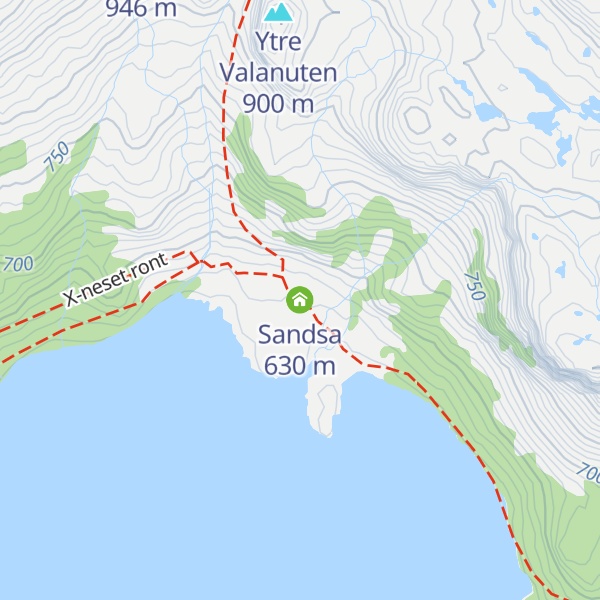 Map of Sandsa