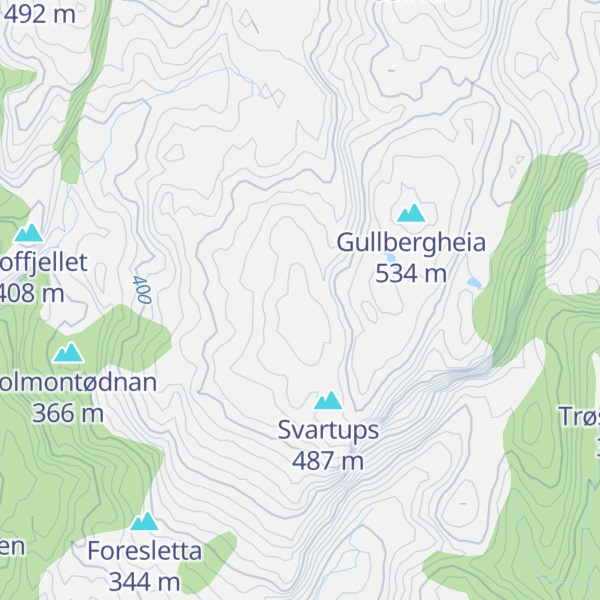 Map of Kvittunheia