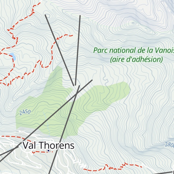 Map of La Fruitière