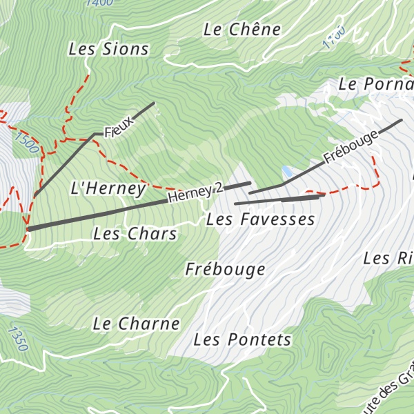 Map of Le Refuge
