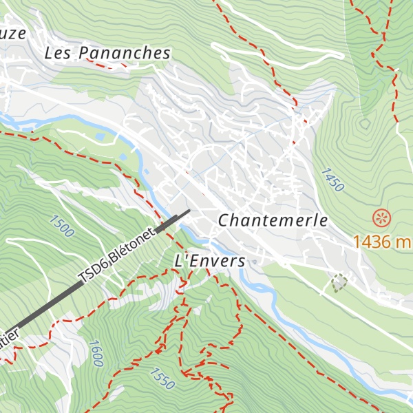 Map of Le Floucat