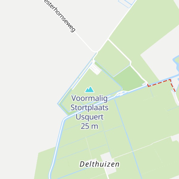Map of Voormalig Stortplaats Usquert