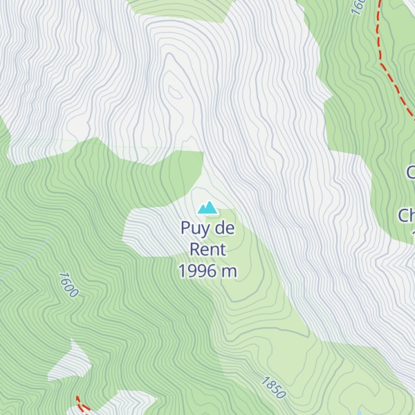 Map of Puy de Rent