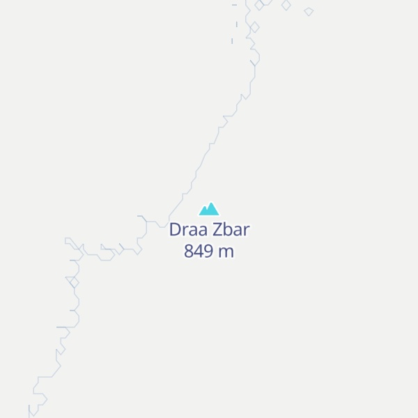 Map of Draa Zbar
