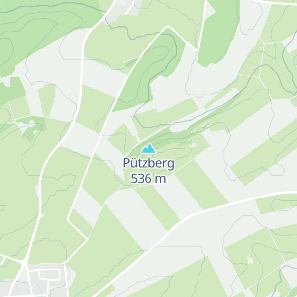 Map of Pützberg