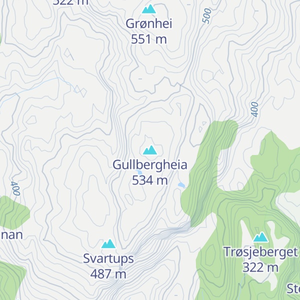 Map of Gullbergheia