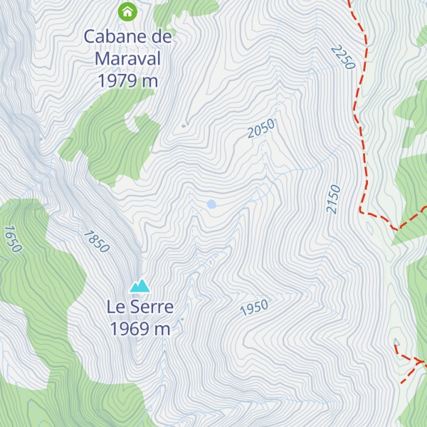 Map of Cabanes de Rest