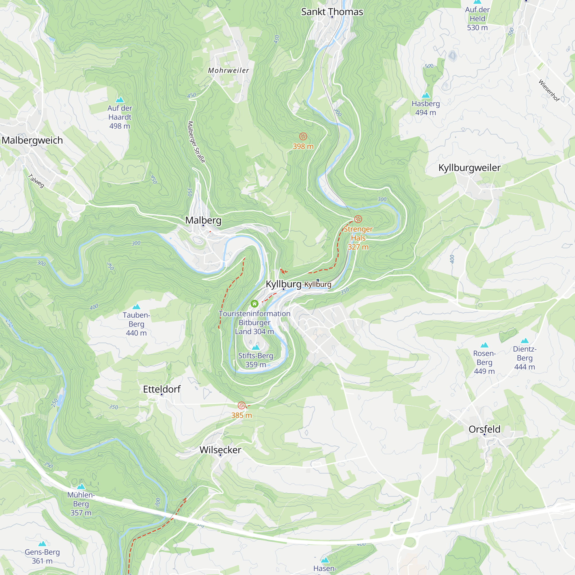 Verkehrsverein Kyllburger Waldeifel e.V. map