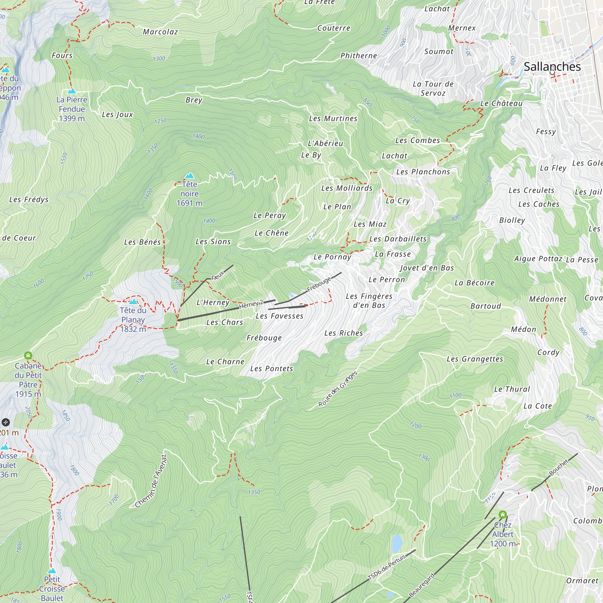 Le Darbelin map
