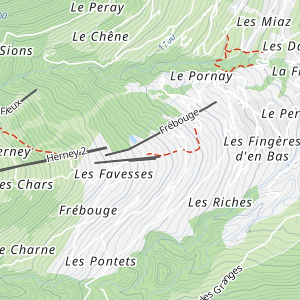 Map of Le Darbelin