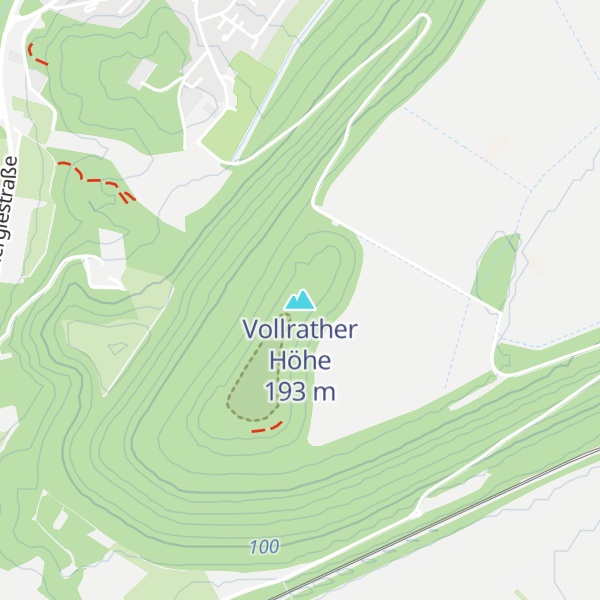 Map of Vollrather Höhe
