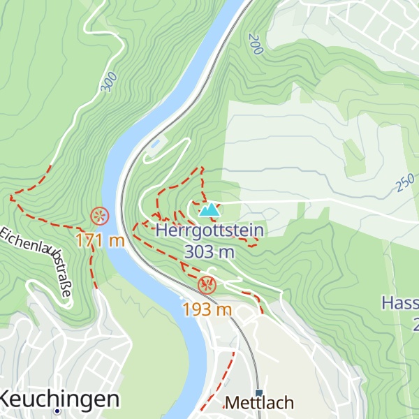 Map of Herrgottstein