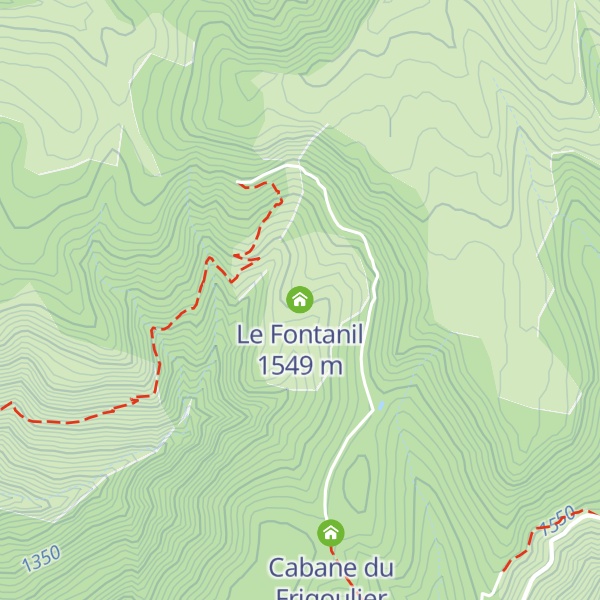 Map of Le Fontanil