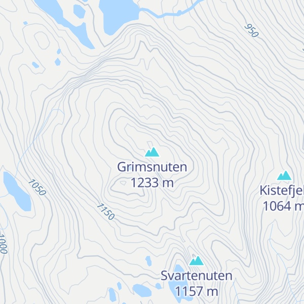 Map of Grimsnuten