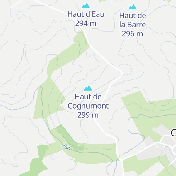 Map of Haut de Cognumont