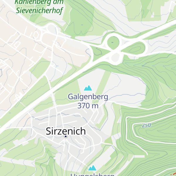 Map of Galgenberg