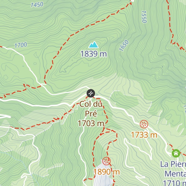 Map of La Marie Rose