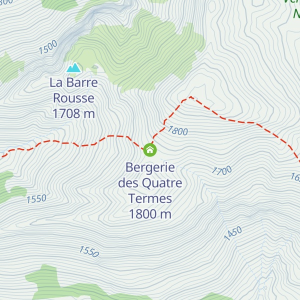 Map of Bergerie des Quatre Termes