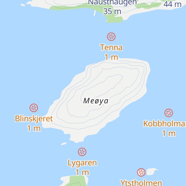 Map of Kuberget