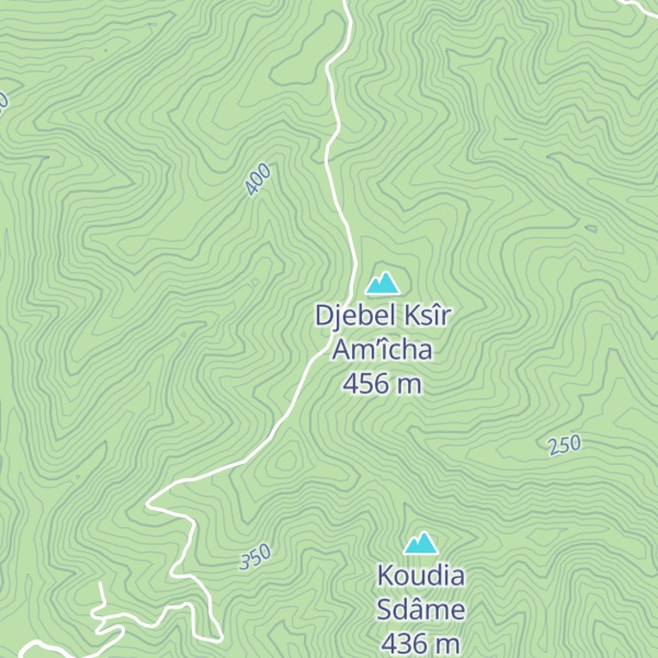 Map of Dra’ Cha’ba ed Dîb