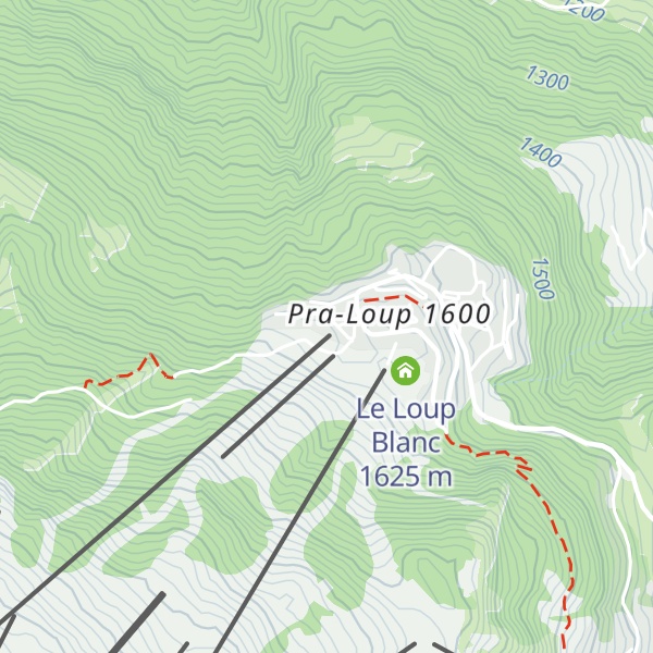 Map of Le Marmotel
